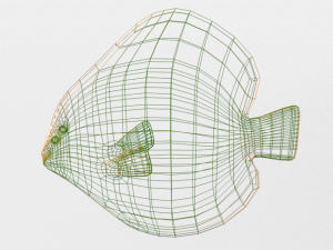 disco fish 3D Model