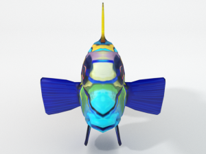 mandarin fish 3D Model