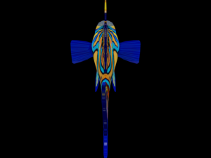 mandarin fish 3D Model