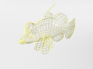 mandarin fish 3D Model
