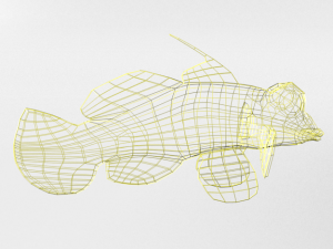 mandarin fish 3D Model