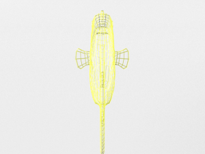 clown crossbow fish 3Dモデル
