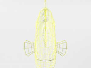 clown crossbow fish 3Dモデル