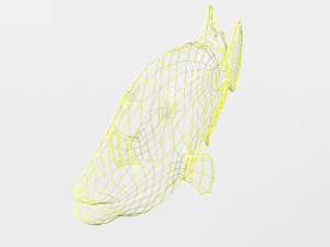 clown crossbow fish 3Dモデル