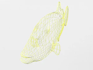 clown crossbow fish 3D Model