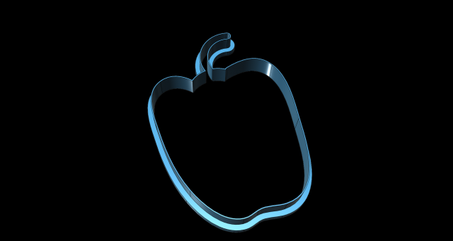 pepper cutter cookies 3D Model .c4d .max .obj .3ds .fbx .stl .blend 