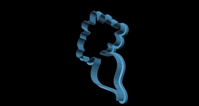 redish cutter cookies 3D Модель .c4d .max .obj .3ds .fbx .stl .blend 