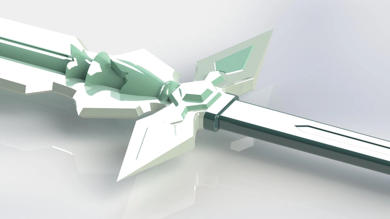 dark repulser sword art online 3D Model .c4d .max .obj .3ds .fbx .stl .blend 
