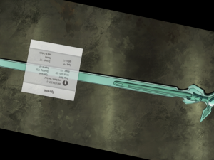 dark repulser sword art online 3D Model