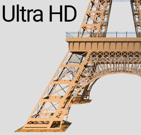 eiffel tower for printing 3d 3D Print Model .c4d .max .obj .3ds .fbx .stl .blend