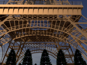 eiffel tower for printing 3d Model Cetak 3D