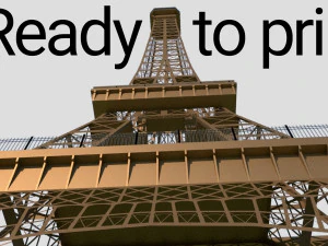 eiffel tower for printing 3d 3D Print Model