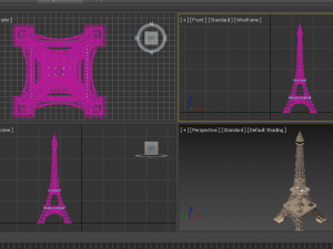 eiffel tower for printing 3d Model Cetak 3D