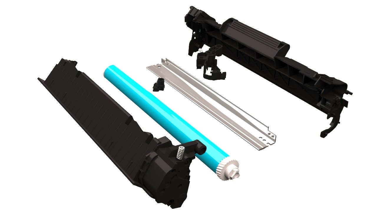 Cartridge Ce285a 3D Модель In Компьютер 3DExport
