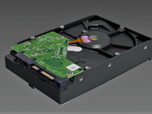 hdd sata wd10ezex 1tb 3D 모델