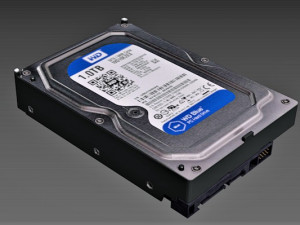 hdd sata wd10ezex 1tb 3D 모델