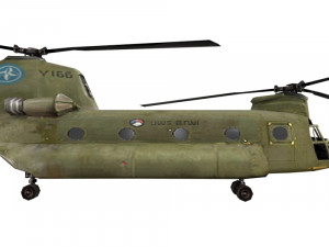 helicopter game ready model 3Dモデル