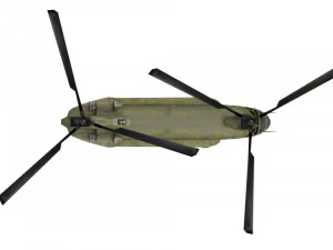 helicopter game ready model 3D Model