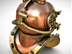 Diving hamlet 3D Model