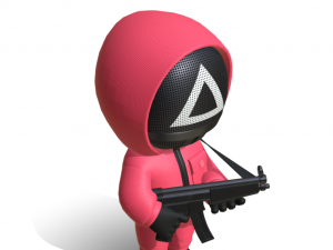 Squid Game solider 3D Model