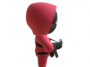 Squid Game solider 3D Model