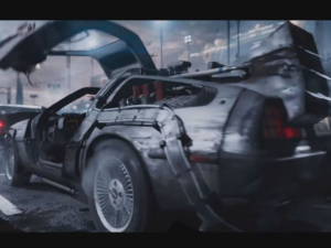 Sci-Fi car concepted to the Parzivals Delorean from the film Ready Player One 3D Model