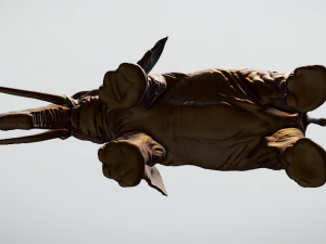 Elephant 3D printable scan 3D Print Model