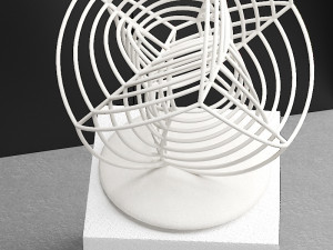 Spherical printable brain breaking model 3D print model Model Cetak 3D
