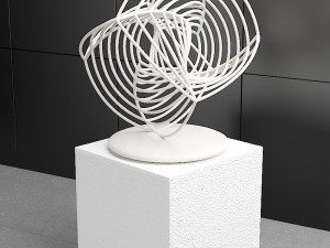Spherical printable brain breaking model 3D print model Model Cetak 3D