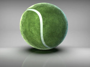 bola tenis Model 3D