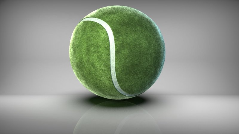 Tennis Ball Free 3d Model In Toys 3dexport