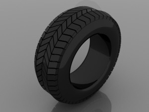 simple tire 3D Model