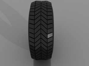simple tire Model 3D