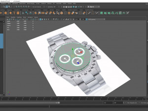 rolex daytona watch Model 3D