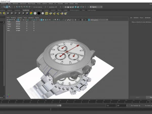 rolex daytona watch 3D Model