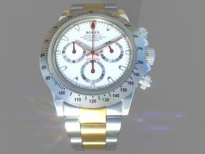 rolex daytona watch 3D Model