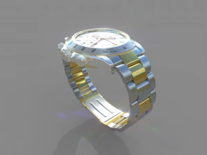 rolex daytona watch 3D Model
