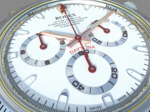 rolex daytona watch 3D Model