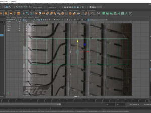 tire and rim 3D Model