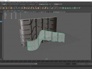 tire and rim 3D Model
