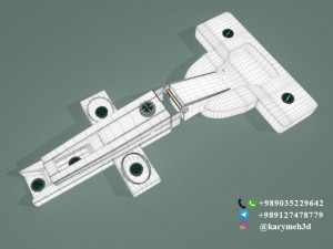 hinge Model 3D