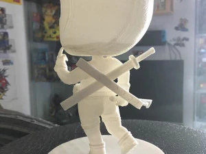 deadpool chibi 3dprint 3D Print Model