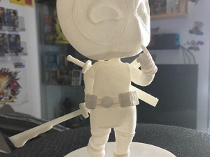 deadpool chibi 3dprint Model do druku 3D