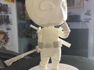 deadpool chibi 3dprint 3D Print Model