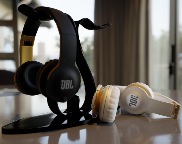 headphone 2019 3D Модель .c4d .max .obj .3ds .fbx .stl .blend 