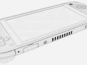nintendo switch lite 3D-Modell