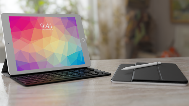 ipad 2019 Model 3D .c4d .max .obj .3ds .fbx .stl .blend 