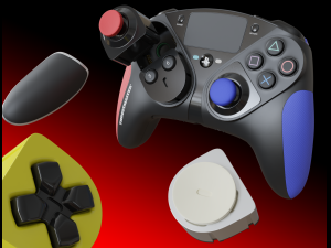 eswap pro controller 3D 모델