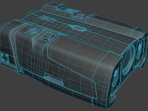 enhanced binocular nv-10 3D Model