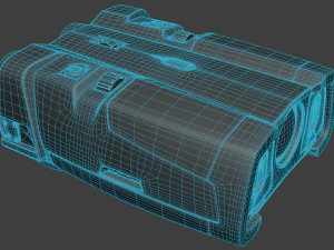 enhanced binocular nv-10 3D Model